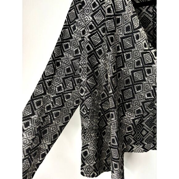 JAIME Open Front Drape Jacket Women's Size Medium Large New with tag k51 - Picture 12 of 16